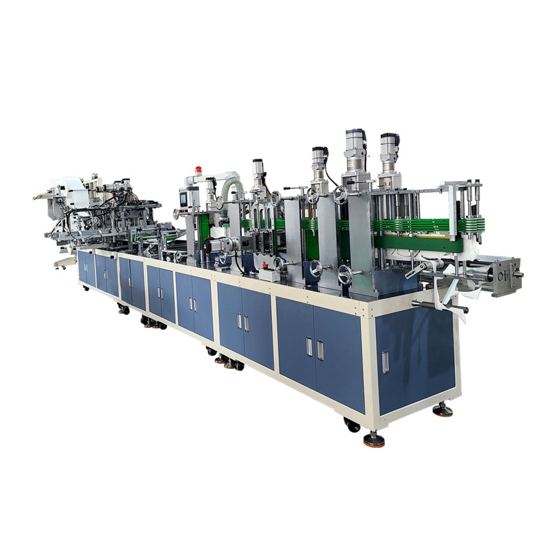 全自动折叠头挂口罩机