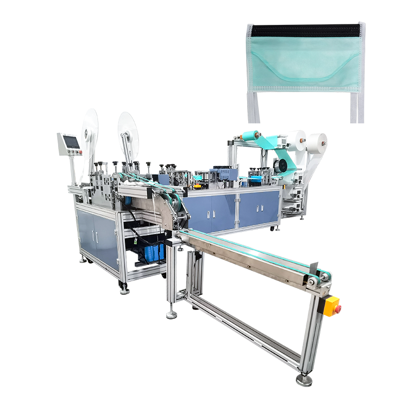 鸭嘴绑带一拖一口罩机