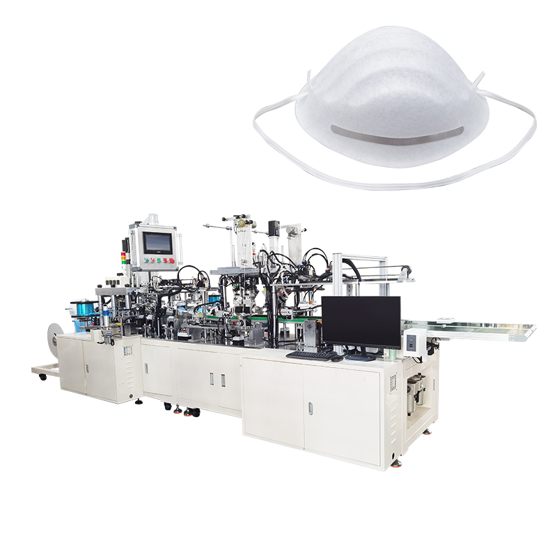 Single Layer Dual Stationcup Mask Machine