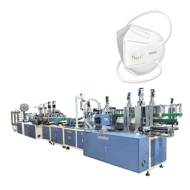 N95 Dual Station Foldingmask Machine