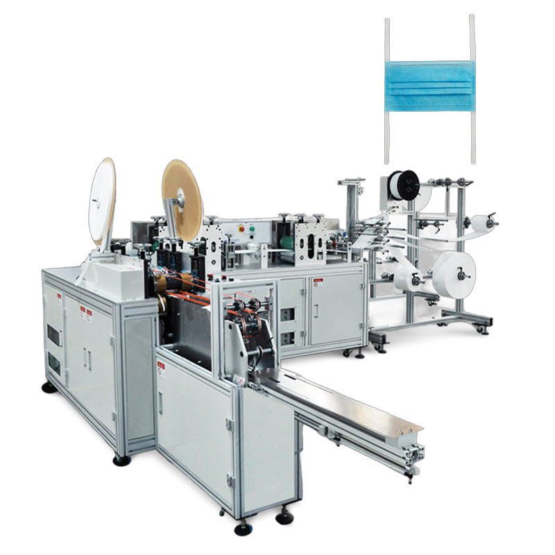 Automatic 1+1 Tie-on Mask Machine HBC-MSK001B