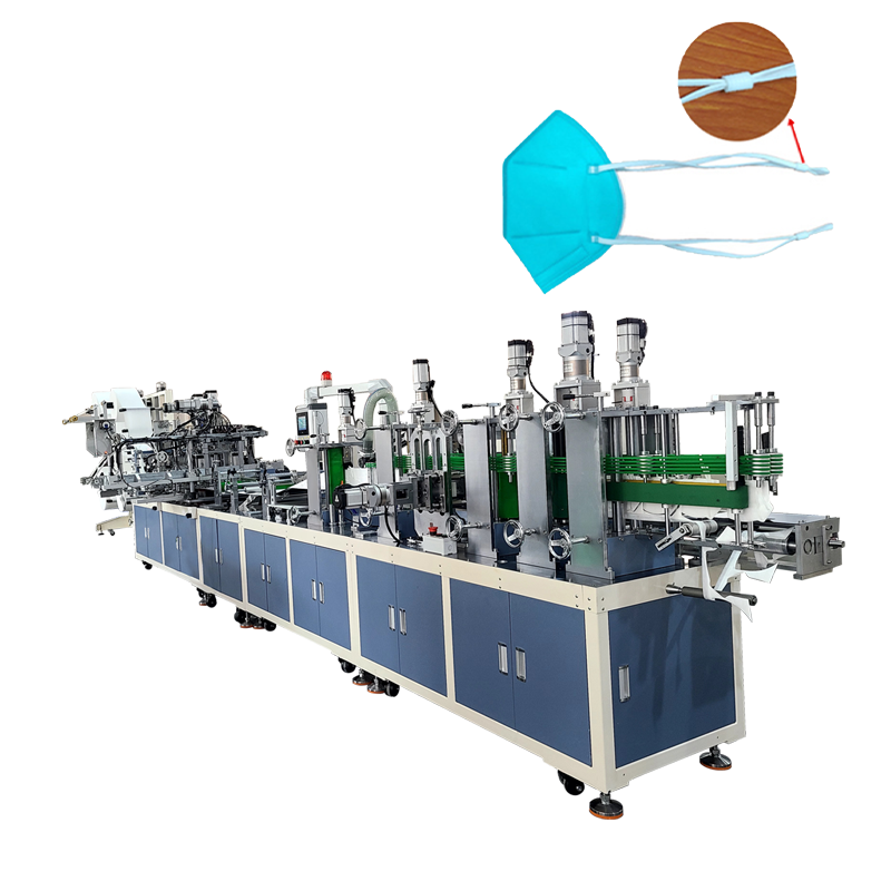 全自动折叠头挂口罩机