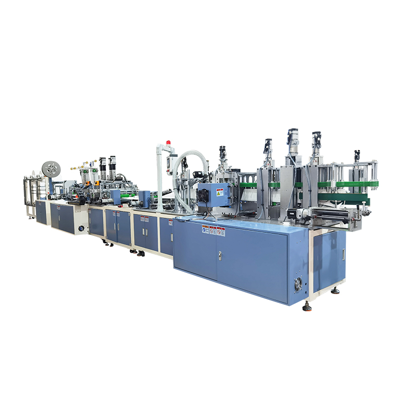 N95 Dual Station Foldingmask Machine
